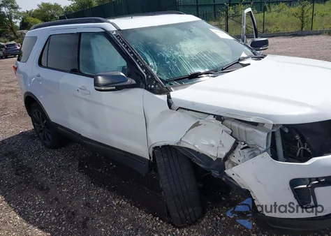 2018 Ford Explorer Xlt z USA, uszkodzony, nr VIN 1FM5K8D88JGA23111